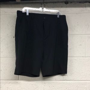 Men’s black golf shorts size 34